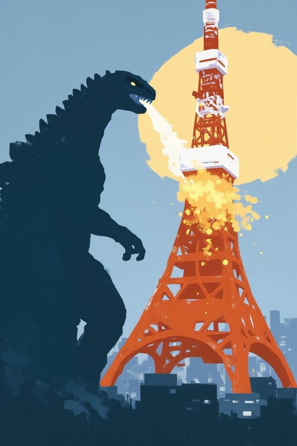 AI-generated image analyzed by PromptLens