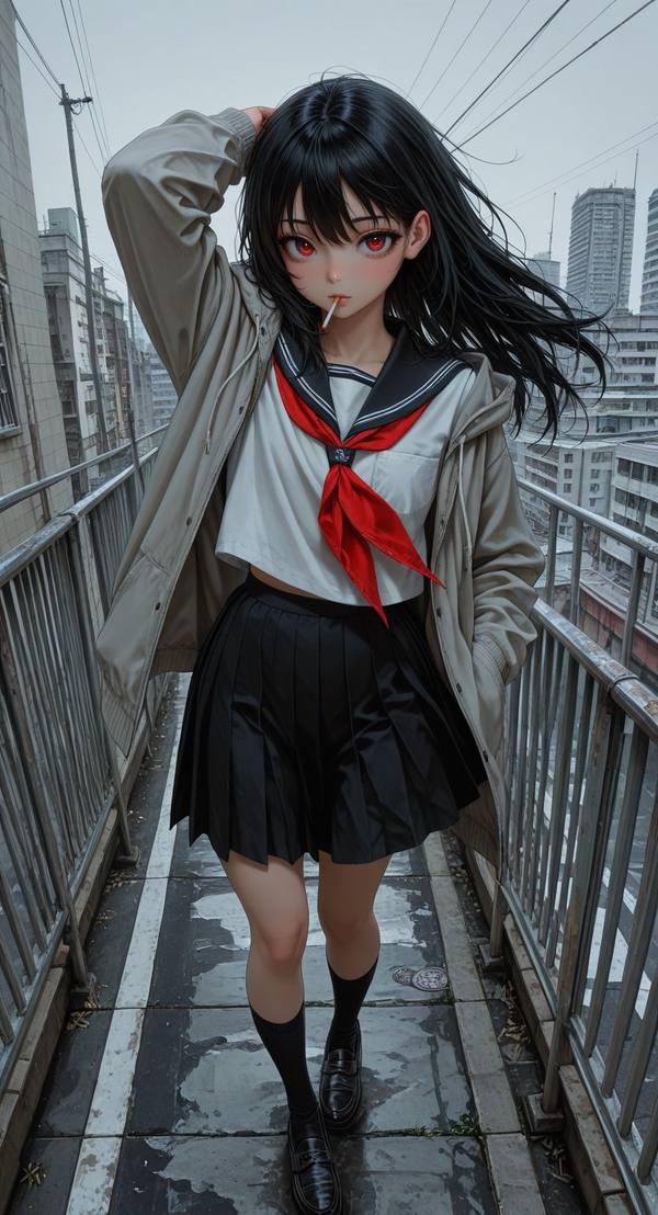 AI-generated image analyzed by PromptLens