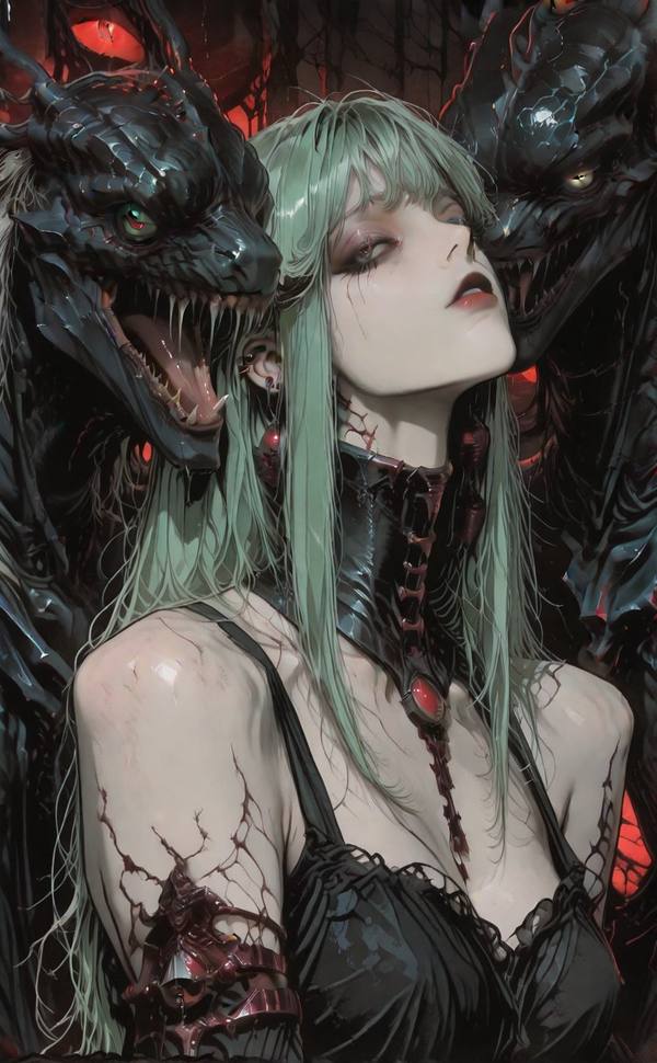 AI-generated image analyzed by PromptLens