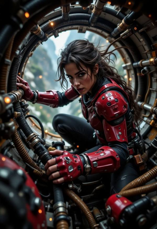 AI-generated image analyzed by PromptLens