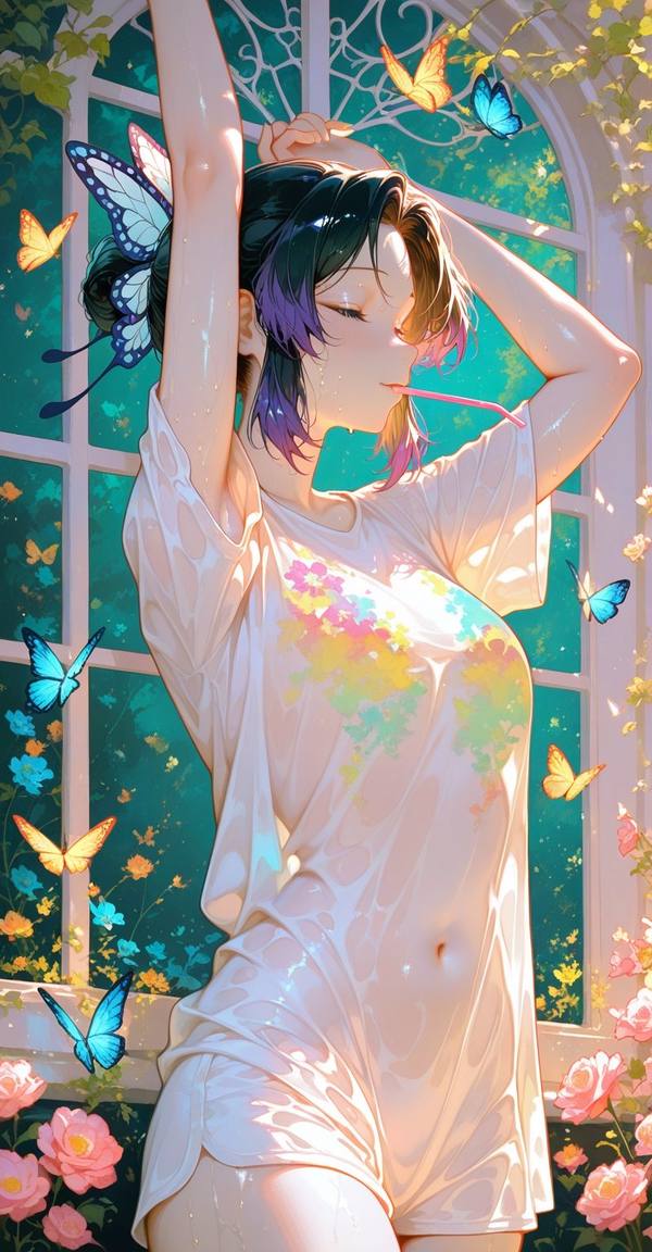 AI-generated image analyzed by PromptLens