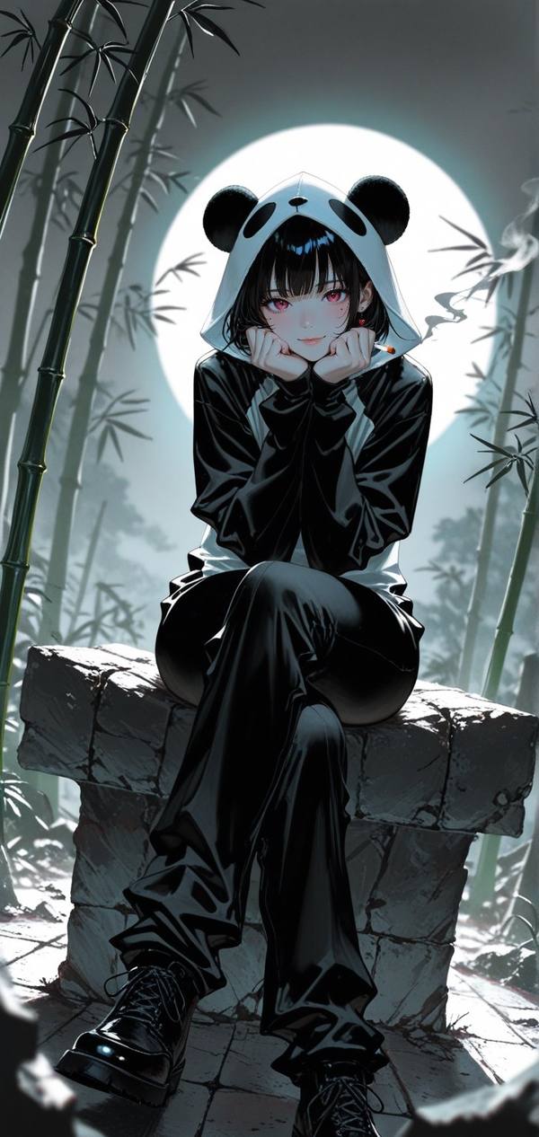 AI-generated image analyzed by PromptLens