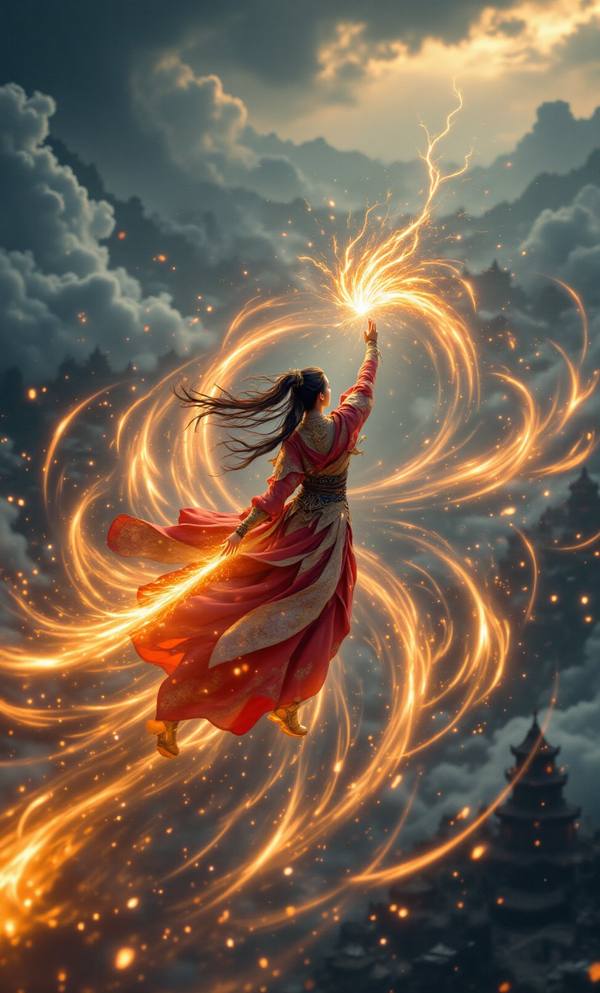 AI-generated image analyzed by PromptLens