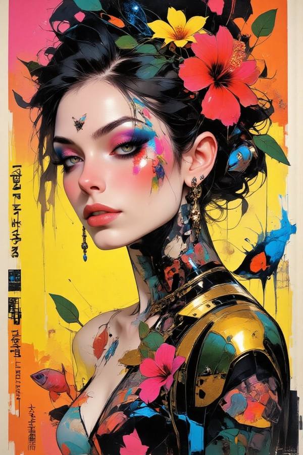 AI-generated image analyzed by PromptLens