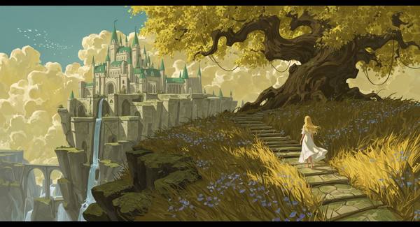 AI-generated image analyzed by PromptLens