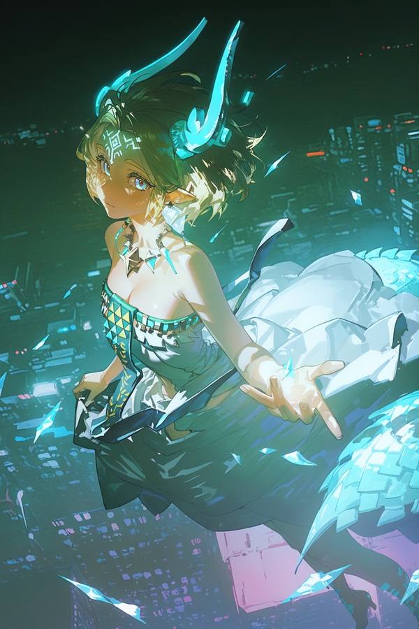 AI-generated image analyzed by PromptLens