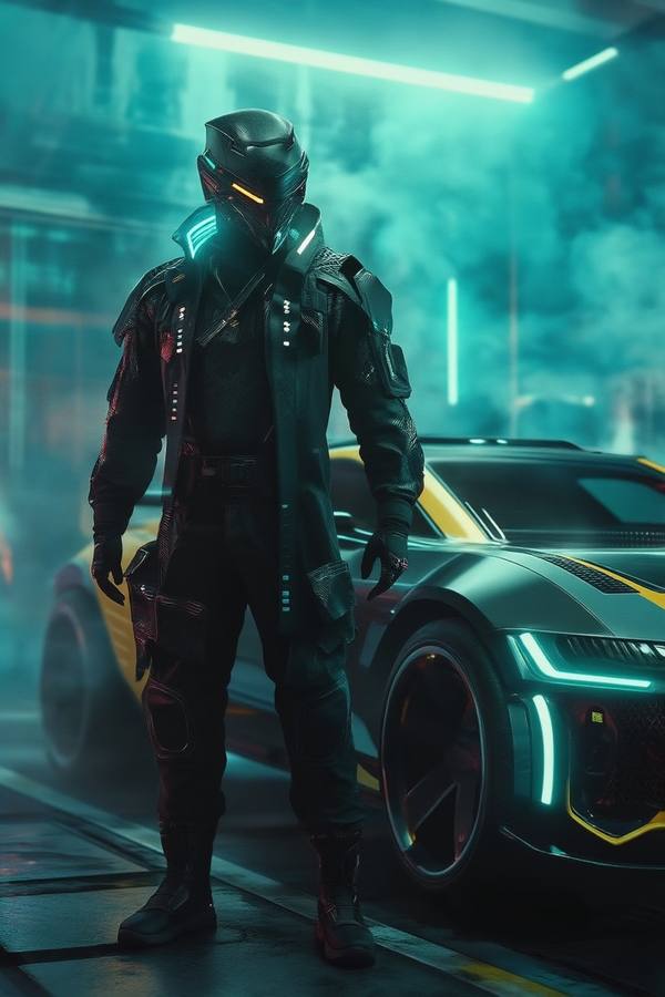 AI-generated image analyzed by PromptLens