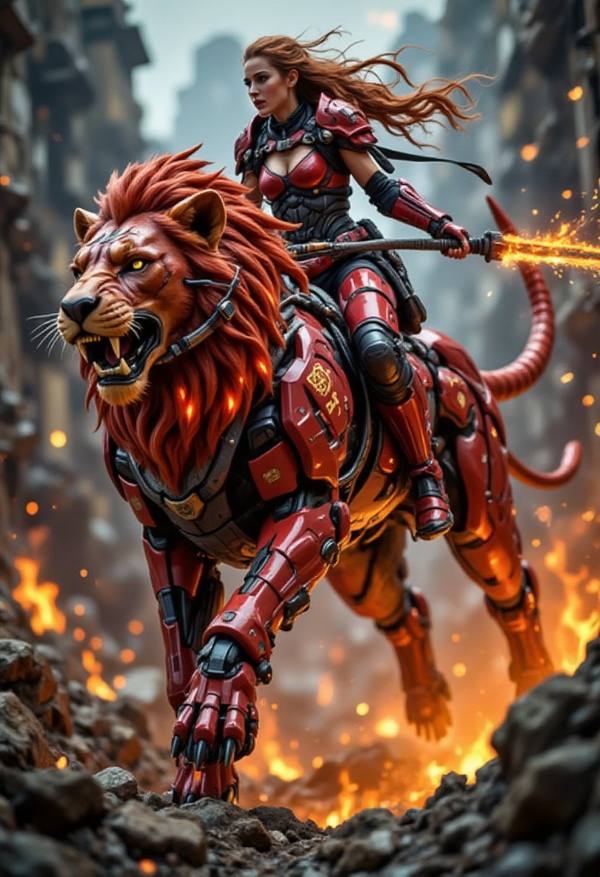 AI-generated image analyzed by PromptLens