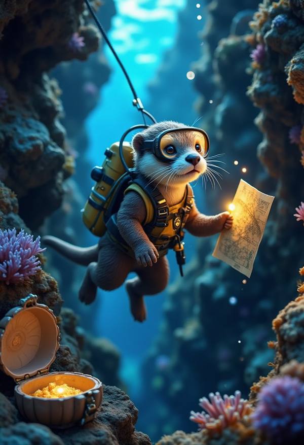 AI-generated image analyzed by PromptLens