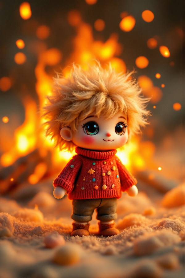 AI-generated image analyzed by PromptLens