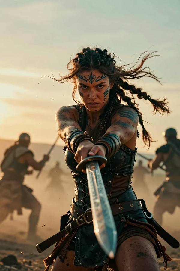 AI-generated image analyzed by PromptLens