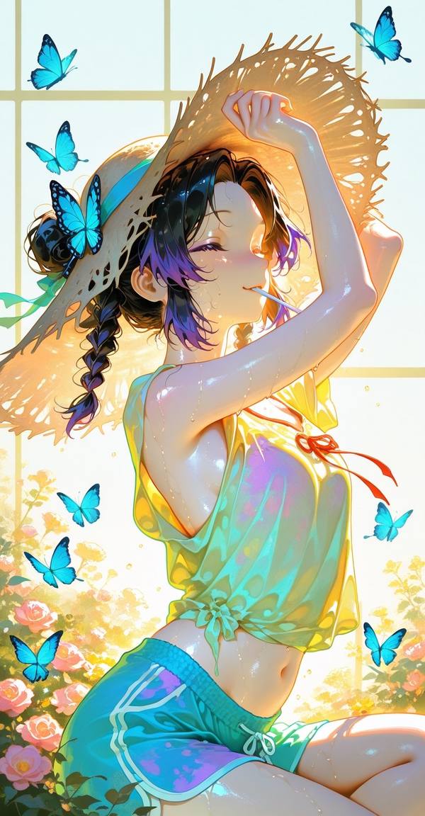 AI-generated image analyzed by PromptLens