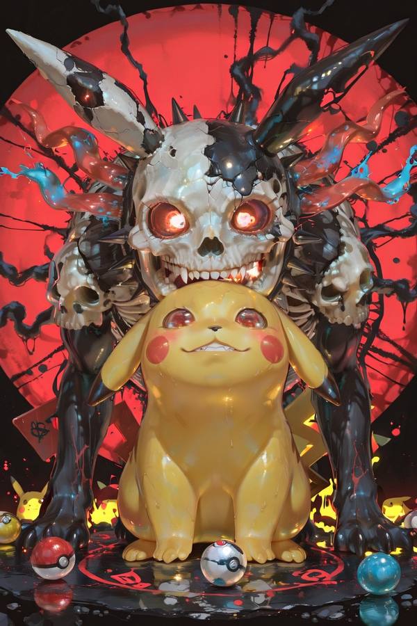 AI-generated image analyzed by PromptLens