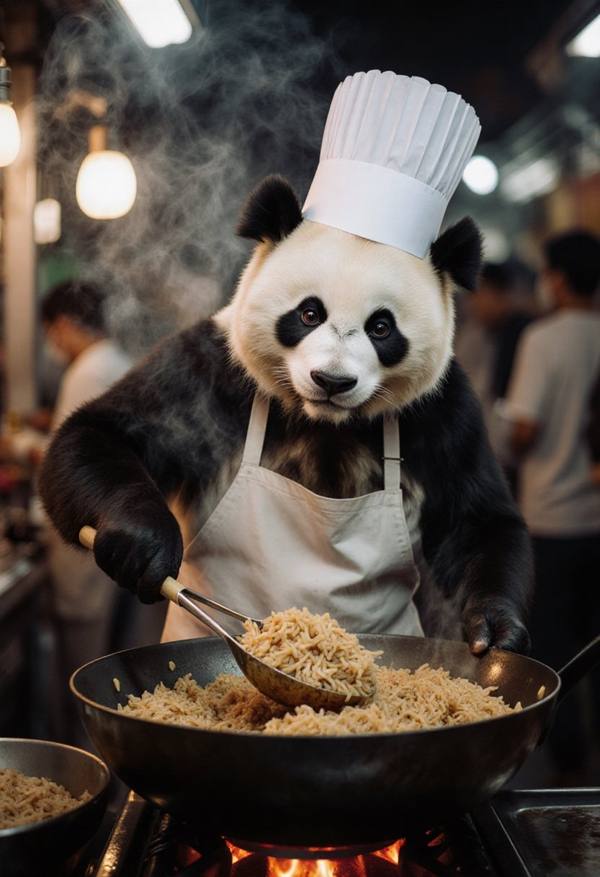 AI-generated image analyzed by PromptLens