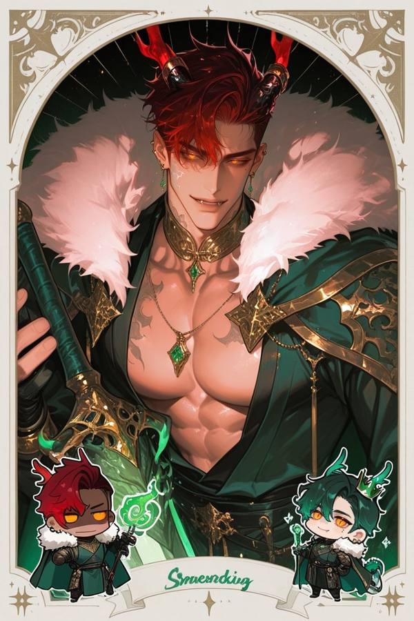 AI-generated image analyzed by PromptLens