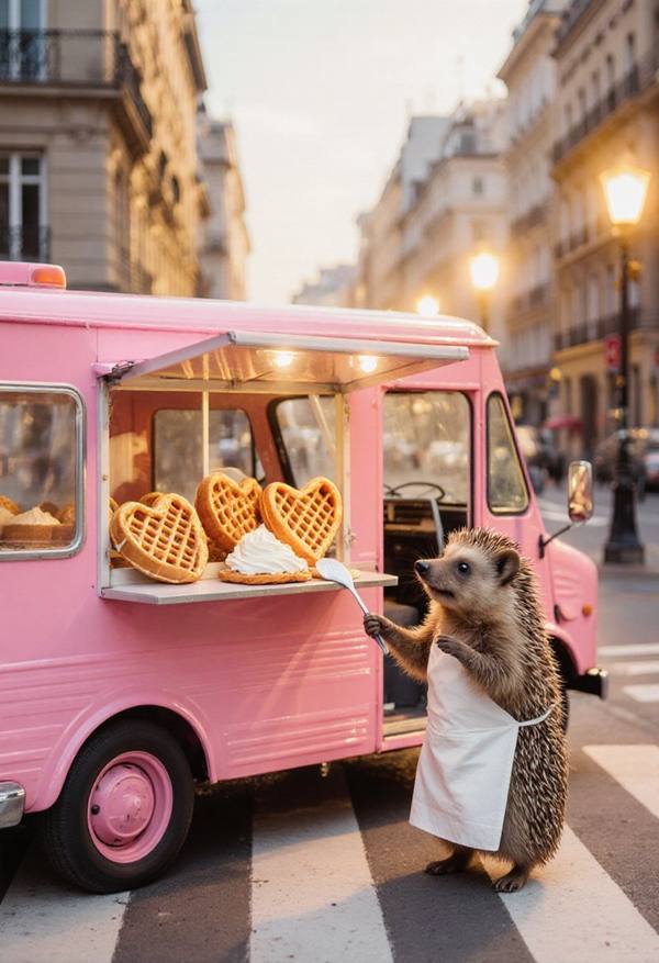 AI-generated image analyzed by PromptLens