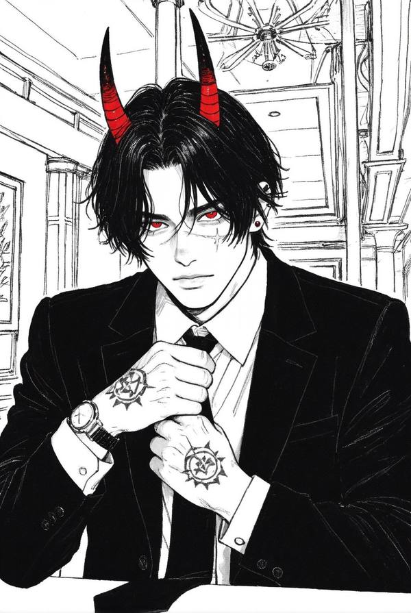 AI-generated image analyzed by PromptLens