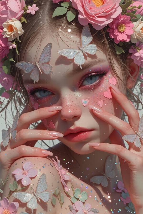 AI-generated image analyzed by PromptLens