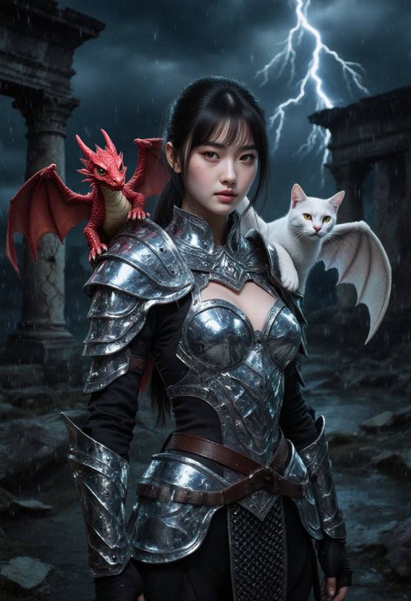 AI-generated image analyzed by PromptLens