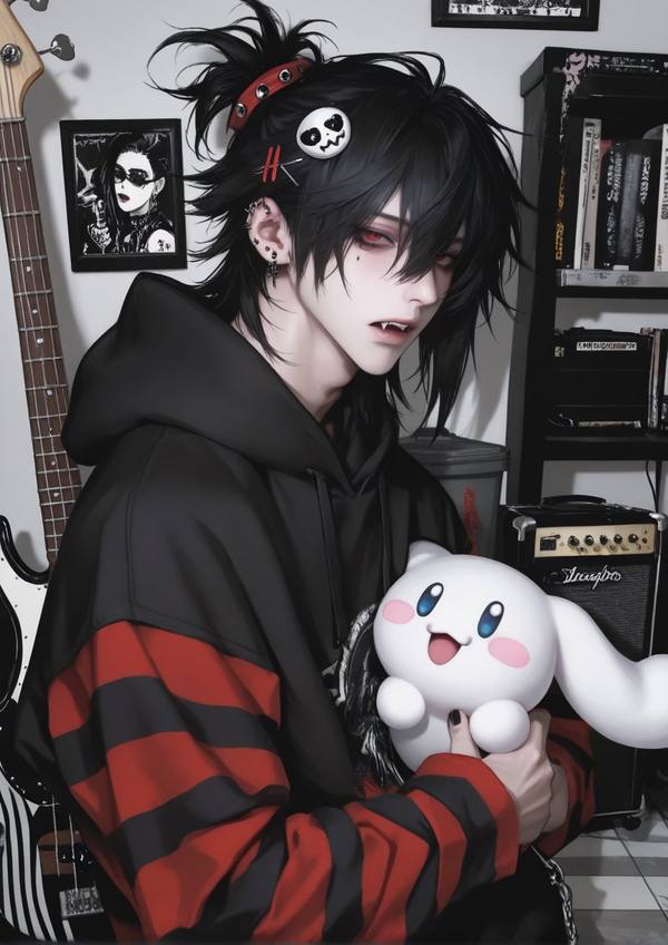 AI-generated image analyzed by PromptLens