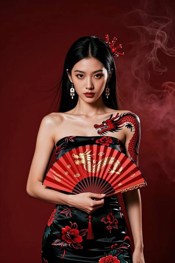 AI-generated image analyzed by PromptLens