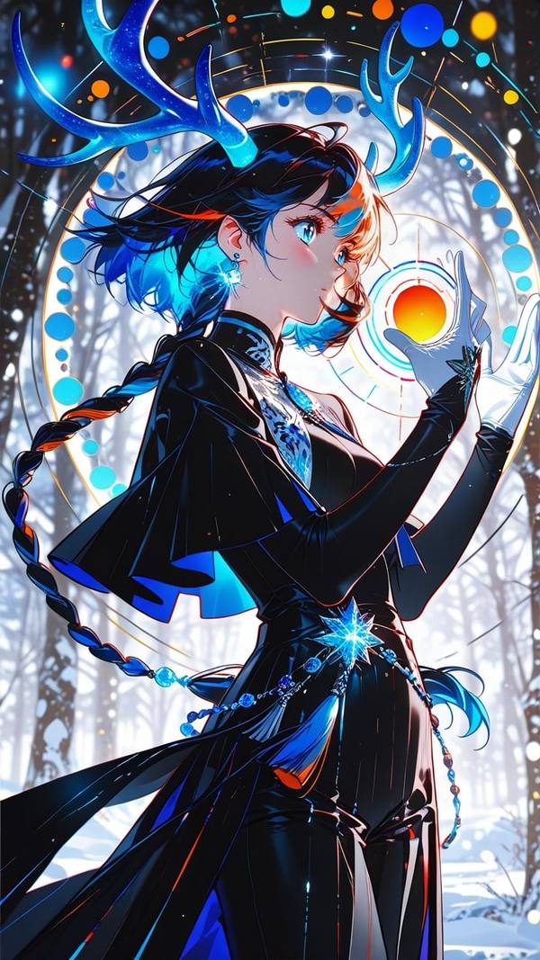 AI-generated image analyzed by PromptLens