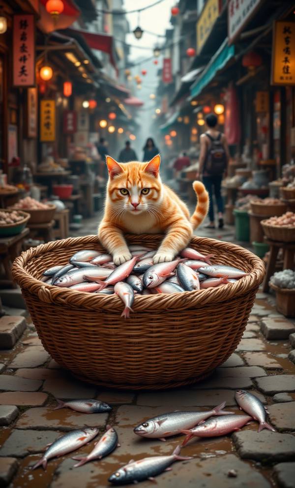 AI-generated image analyzed by PromptLens