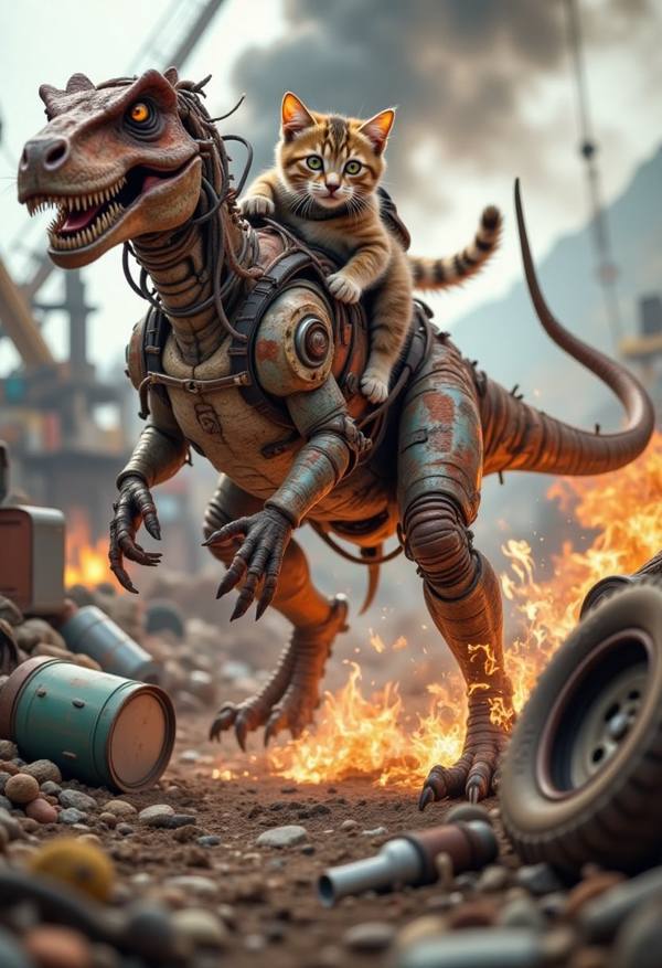 AI-generated image analyzed by PromptLens