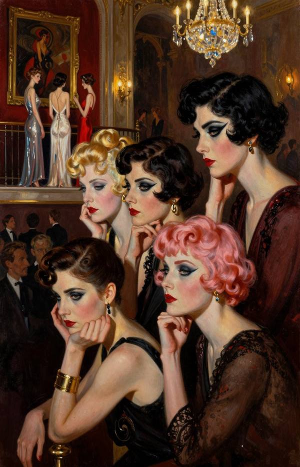 AI-generated image analyzed by PromptLens