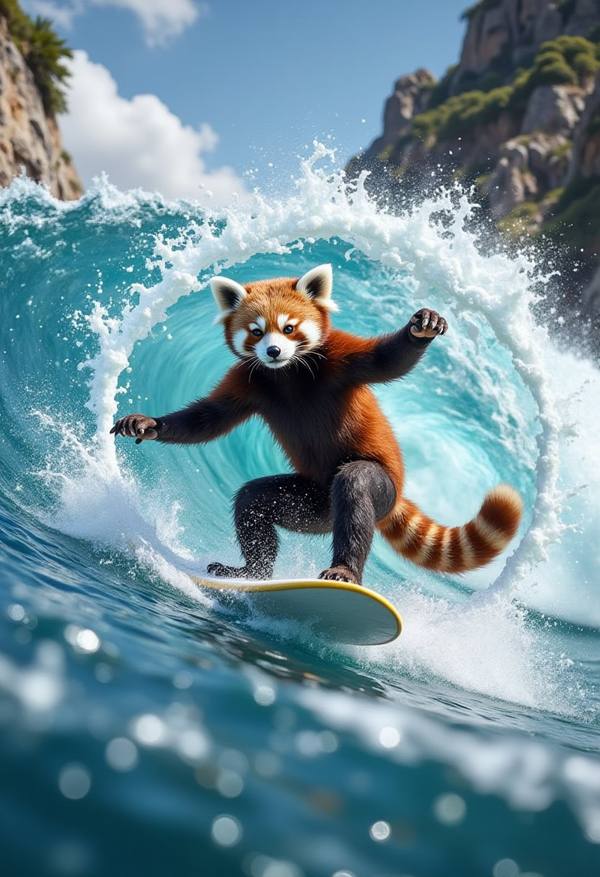 AI-generated image analyzed by PromptLens