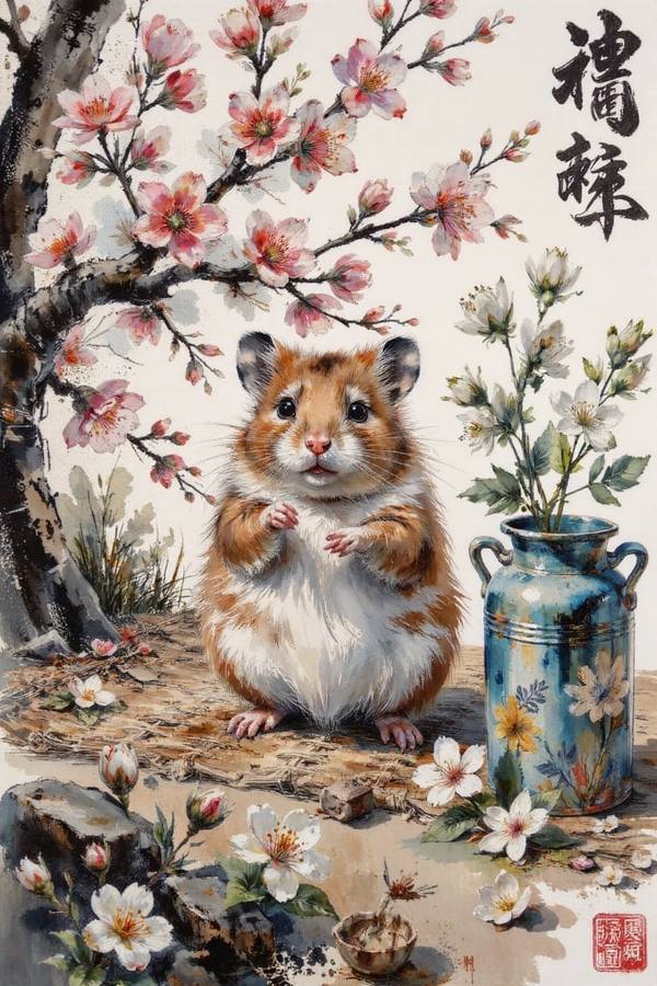 AI-generated image analyzed by PromptLens