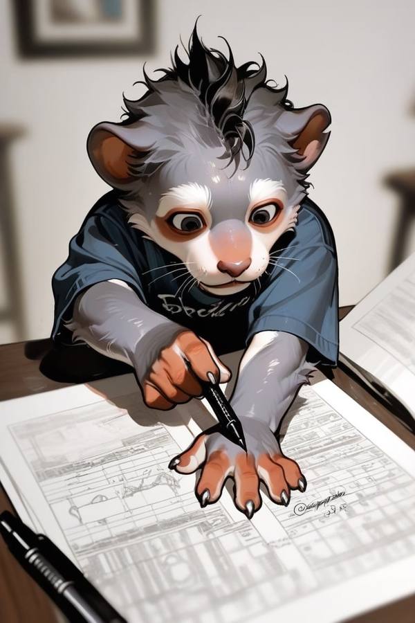 AI-generated image analyzed by PromptLens