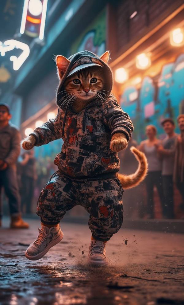 AI-generated image analyzed by PromptLens