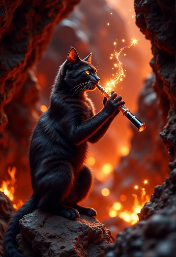 AI-generated image analyzed by PromptLens