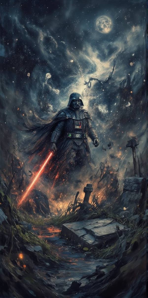 AI-generated image analyzed by PromptLens