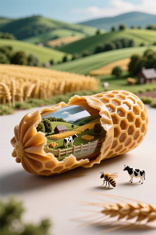 AI-generated image analyzed by PromptLens