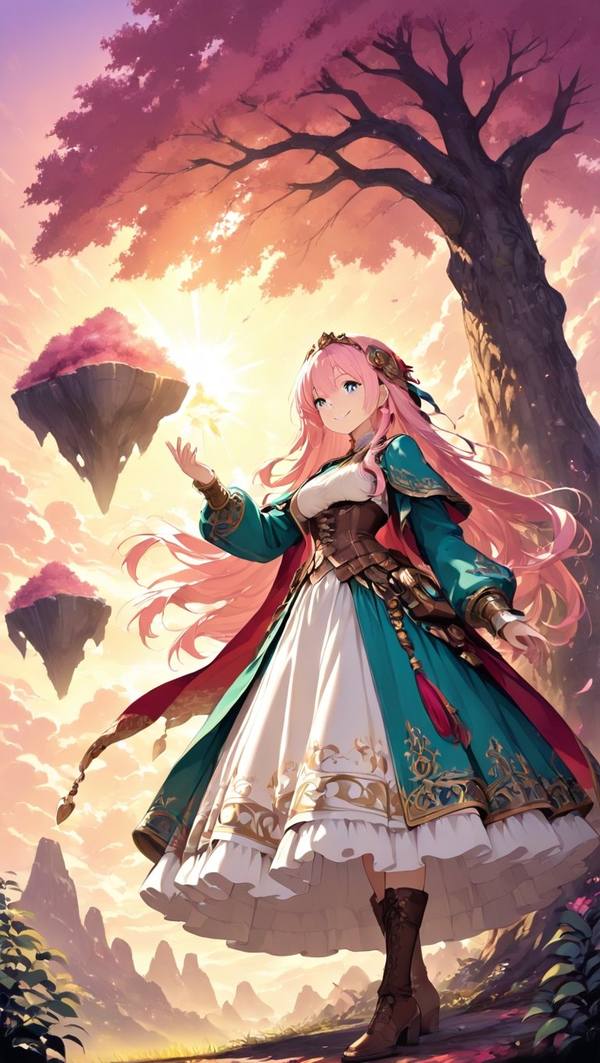 AI-generated image analyzed by PromptLens