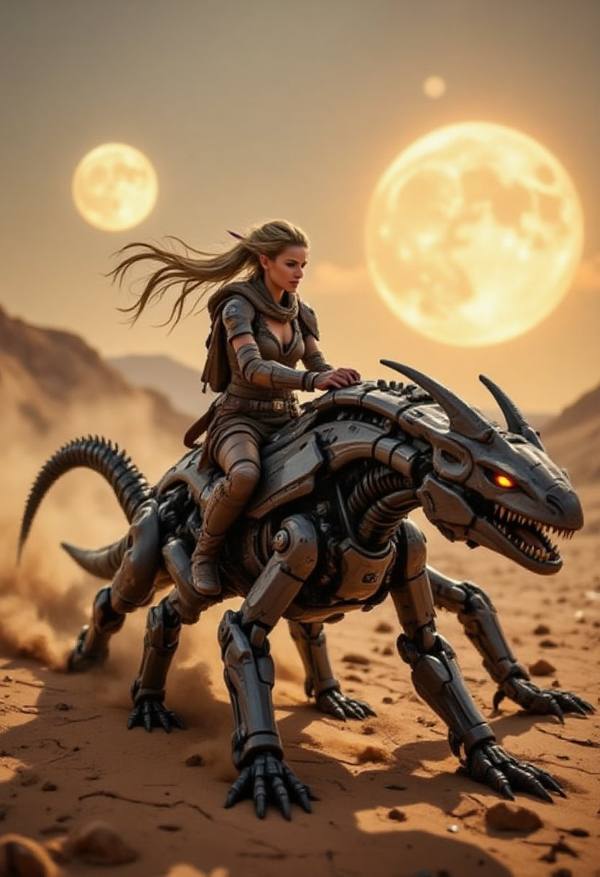 AI-generated image analyzed by PromptLens