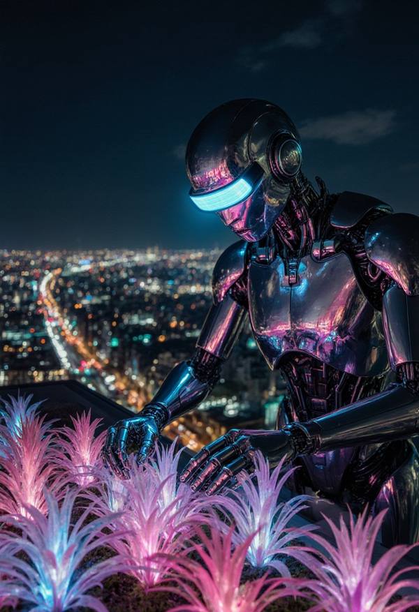 AI-generated image analyzed by PromptLens