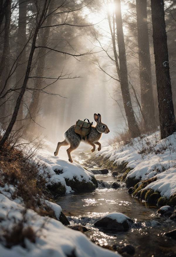 AI-generated image analyzed by PromptLens