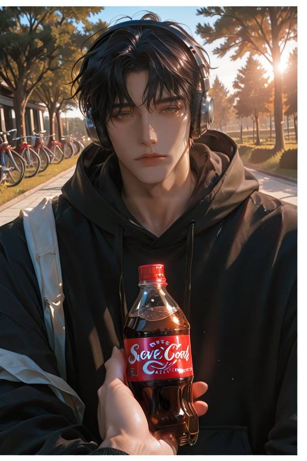 AI-generated image analyzed by PromptLens