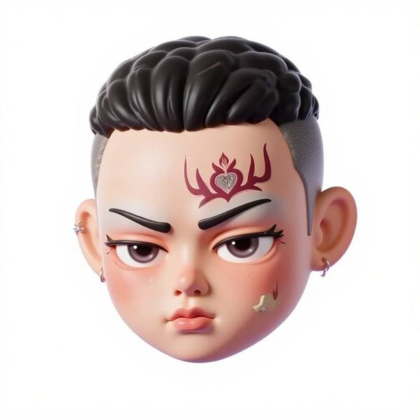 AI-generated image analyzed by PromptLens