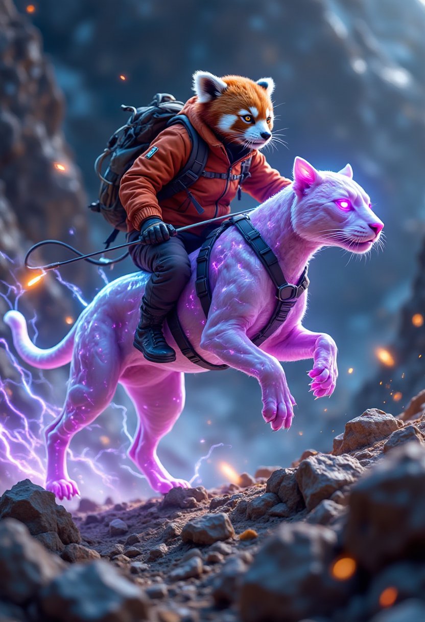 AI-generated image analyzed by PromptLens