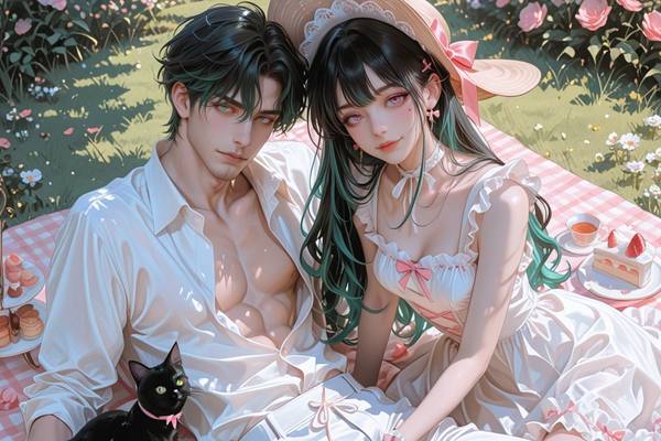 AI-generated image analyzed by PromptLens