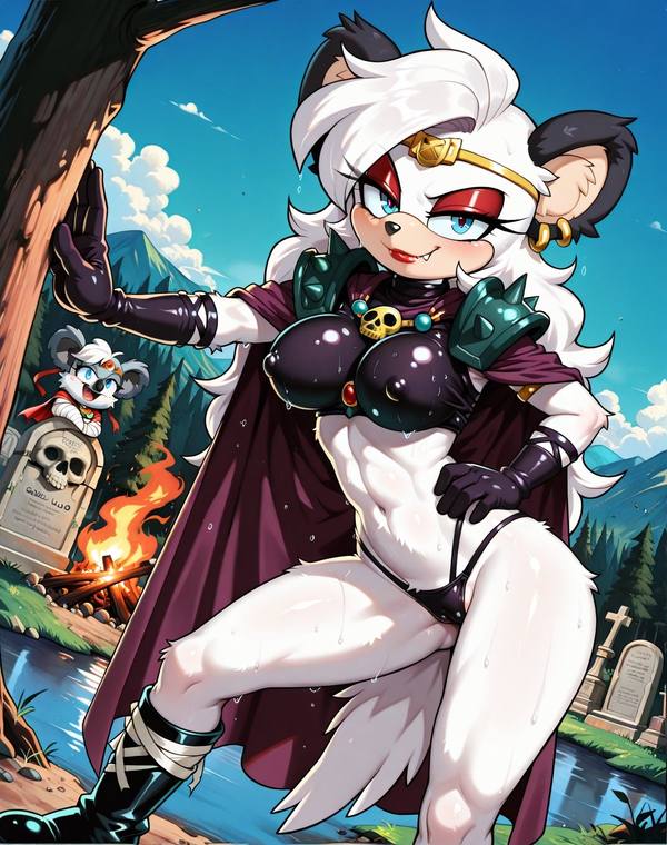 AI-generated image analyzed by PromptLens