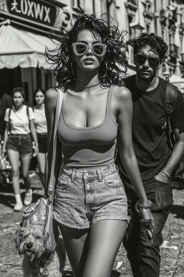 AI-generated image analyzed by PromptLens