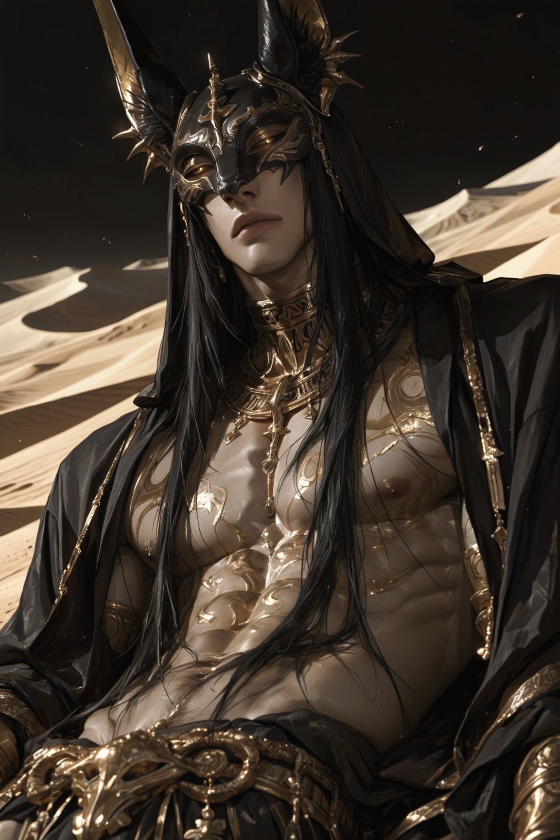 AI-generated image analyzed by PromptLens