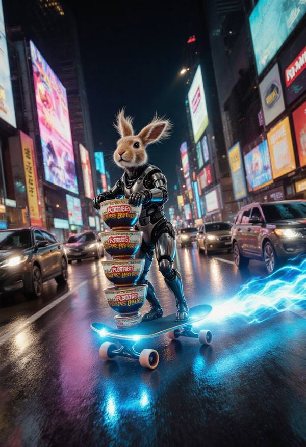 AI-generated image analyzed by PromptLens