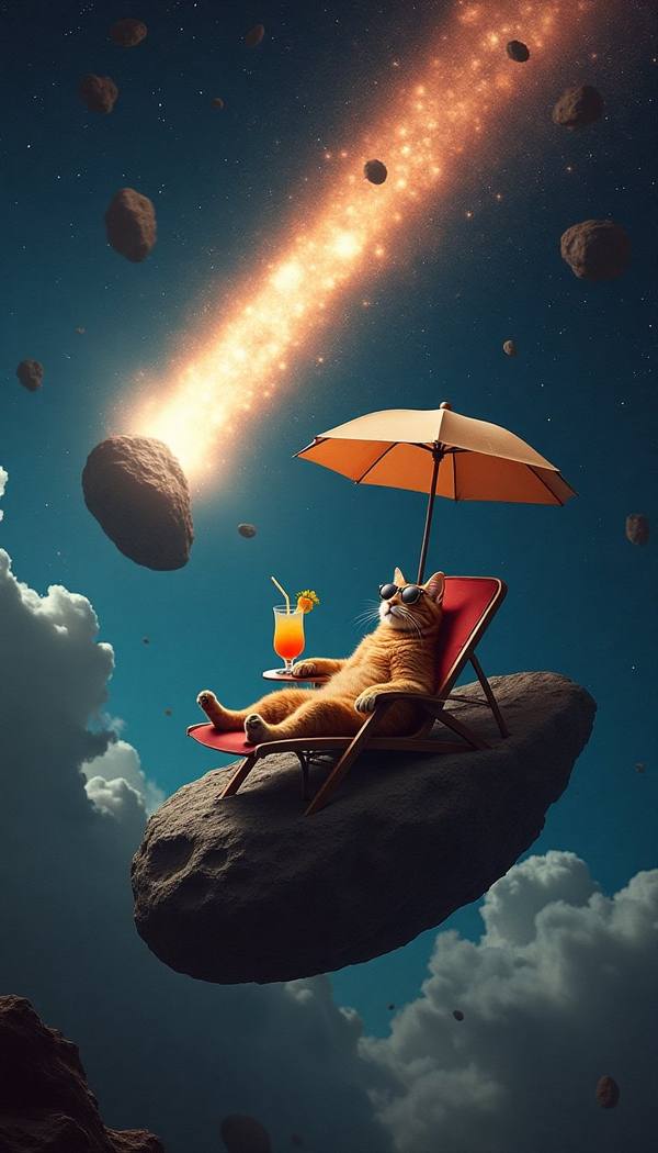 AI-generated image analyzed by PromptLens