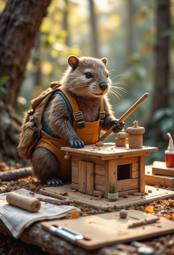 AI-generated image analyzed by PromptLens